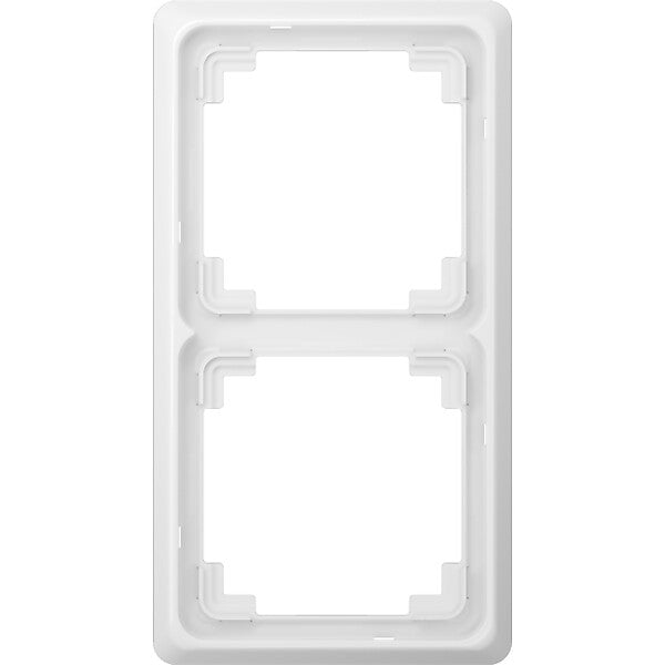 JUNG Rahmen 2-fach aws waage/senkrecht CDP 582 WW
